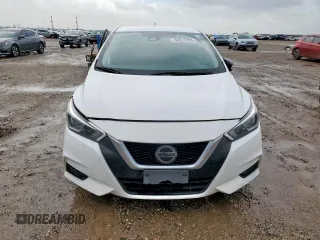 2021 Nissan Versa S with VIN 3N1CN8DVXML895737, listed as a Copart auction lot 60510795 with 47,272 mi miles and Salvage title. Bid and sale history available at DreamBid. Image 5.