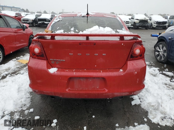 2012 Dodge Avenger SXT Plus with VIN 1C3CDZEG1CN133681, listed as a Copart auction lot 79973194 with 179,905 mi miles and Salvage Title. Bid and sale history available at carsss.com. Image 6.