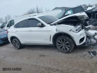 2016 BMW X6 xDrive35i with VIN 5UXKU2C52G0N83132, listed as a IAAI auction lot 41389936 with 1 mi miles. Bid and sale history available at carsss.com. Image 12.