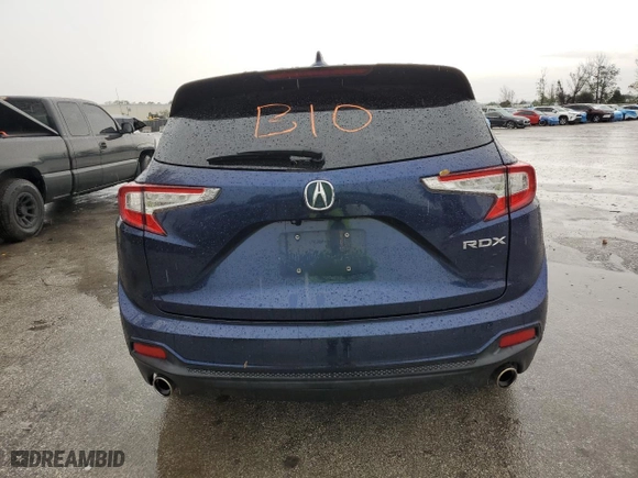 2021 Acura RDX w/Technology Package with VIN 5J8TC1H56ML011195, listed as a Copart auction lot 48973105 with 125,287 mi miles and Non Repairable. Bid and sale history available at carsss.com. Image 6.