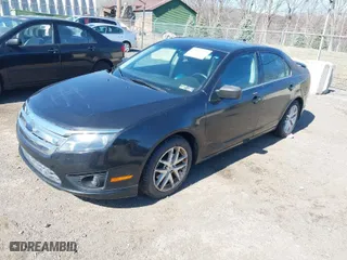 2012 Ford Fusion SEL with VIN 3FAHP0JAXCR387351, listed as a IAAI auction lot 41865873 with 158,521 mi miles. Bid and sale history available at carsss.com. Image 2.