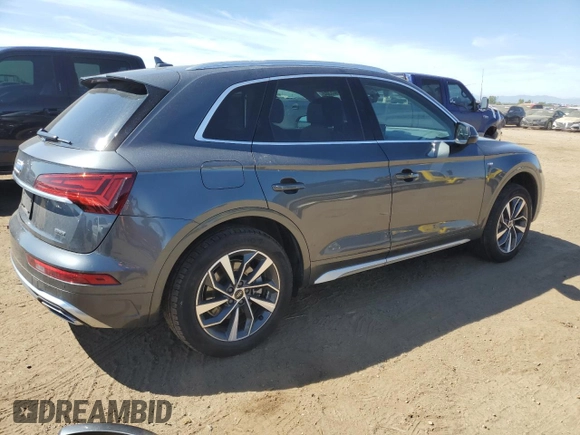 2022 Audi Q5 S line Premium with VIN WA1GAAFY5N2101636, listed as a Copart auction lot 68905304 with 16,019 mi miles and Salvage Title. Bid and sale history available at carsss.com. Image 3.