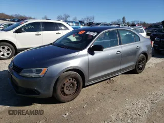 2012 Volkswagen Jetta S with VIN 3VW1K7AJ9CM383188, listed as a Copart auction lot 48422515 with 244,450 mi miles and Non repairable. Bid and sale history available at DreamBid. Image 1.