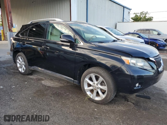 2011 Lexus RX 350 with VIN 2T2BK1BA7BC085731, listed as a Copart auction lot 61685785 with 60,732 mi miles and Salvage title. Bid and sale history available at DreamBid. Image 4.