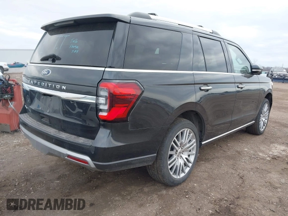 2024 Ford Expedition Limited with VIN 1FMJU2A80REA41216, listed as a IAAI auction lot 41908216 with 35,799 mi miles. Bid and sale history available at carsss.com. Image 4.