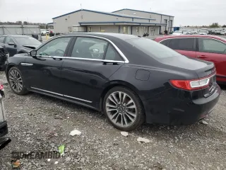 2017 Lincoln Continental Reserve with VIN 1LN6L9NC9H5607677, listed as a Copart auction lot 80748554 with 65,073 mi miles and Salvage Title. Bid and sale history available at DreamBid. Image 2.