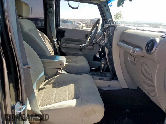 2008 Jeep Wrangler Unlimited Rubicon with VIN 1J4GA69188L654677, listed as a Copart auction lot 45746585 with Not Provided miles and Salvage Title. Bid and sale history available at carsss.com. Image 7.