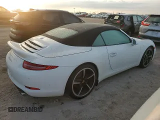 2015 Porsche 911 Carrera S with VIN WP0CB2A99FS154378, listed as a Copart auction lot 76295074 with 35,841 mi miles and Salvage Title. Bid and sale history available at carsss.com. Image 3.