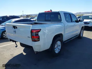 2022 Nissan Frontier SV with VIN 1N6ED1EJXNN640676, listed as a IAAI auction lot 41870460 with 41,581 mi miles. Bid and sale history available at carsss.com. Image 4.