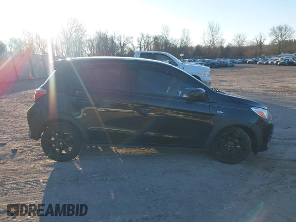 2023 Mitsubishi Mirage Black Edition with VIN ML32AWHJ5PH005103, listed as a IAAI auction lot 41316661 with 26,892 mi miles and . Bid and sale history available at DreamBid. Image 13.