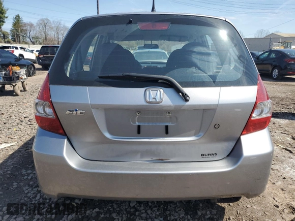 2008 Honda Fit with VIN JHMGD38438S023542, listed as a Copart auction lot 50730505 with 75,385 mi miles and Salvage Title. Bid and sale history available at carsss.com. Image 6.
