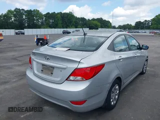 2016 Hyundai Accent SE with VIN KMHCT4AE6GU983139, listed as a IAAI auction lot 42475735 with 92,326 mi miles and . Bid and sale history available at DreamBid. Image 4.