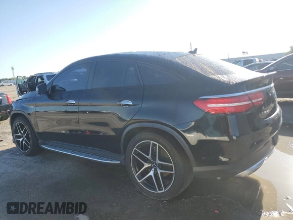 2017 Mercedes-Benz GLE 43 AMG z VIN 4JGED6EB9HA069570, wystawiony jako Copart lot #52854855 z przebiegiem 131 475 mil mil oraz Szkoda całkowita • Salvage title. Historia ofert i sprzedaży dostępna na DreamBid. Obrazek 2.