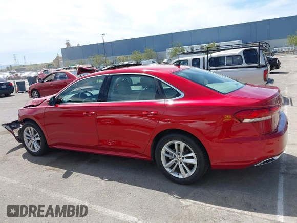 2020 Volkswagen Passat SE with VIN 1VWWA7A38LC003088, listed as a IAAI auction lot 42014412 with 47,522 mi miles and . Bid and sale history available at DreamBid. Image 14.