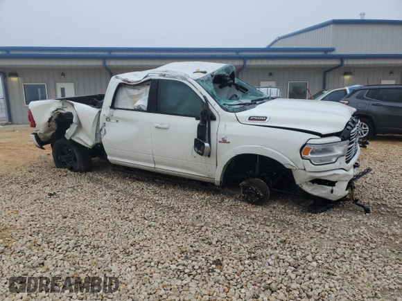 2022 Ram 2500 Laramie with VIN 3C6UR5FL5NG111918, listed as a Copart auction lot 47309925 with 0 mi miles and Clean Title. Bid and sale history available at carsss.com. Image 4.