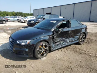 2020 Audi A3 Sedan S line Premium with VIN WAUBEGFF0LA043649, listed as a Copart auction lot 57529793 with 28,980 mi miles. Bid and sale history available at carsss.com. Image 1.