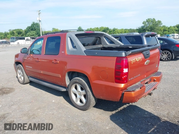 2007 Chevrolet Avalanche 3LT with VIN 3GNFK12327G174280, listed as a IAAI auction lot 42576843 with 170,582 mi miles and . Bid and sale history available at DreamBid. Image 3.