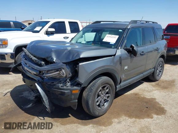 2024 Ford Bronco Sport Big Bend with VIN 3FMCR9B63RRE30980, listed as a IAAI auction lot 42314253 with 13,099 mi miles and . Bid and sale history available at DreamBid. Image 17.