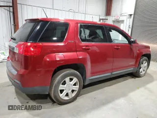 2014 GMC Terrain SLE with VIN 2GKALMEKXE6261703, listed as a Copart auction lot 43390185 with 158,033 mi miles and Salvage Title. Bid and sale history available at carsss.com. Image 3.