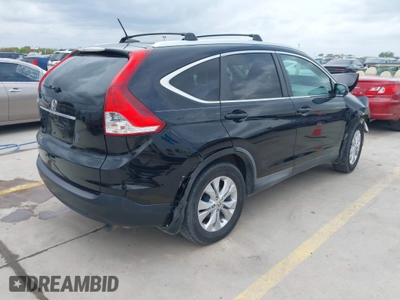 2013 Honda CR-V EX-L with VIN 2HKRM3H73DH524427, listed as a IAAI auction lot 41883638 with 199,120 mi miles and . Bid and sale history available at DreamBid. Image 4.