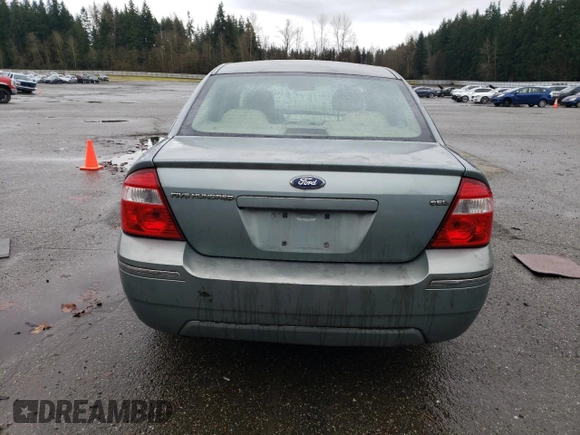 2006 Ford Five Hundred SEL with VIN 1FAHP241X6G153648, listed as a Copart auction lot 87228504 with 174,276 mi miles and Salvage Title. Bid and sale history available at carsss.com. Image 6.