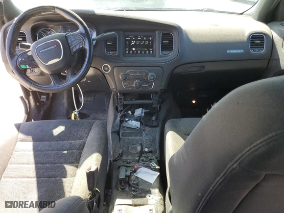 2019 Dodge Charger Police with VIN 2C3CDXKTXKH582032, listed as a Copart auction lot 49369095 with 43,096 mi miles and Salvage Title. Bid and sale history available at carsss.com. Image 8.