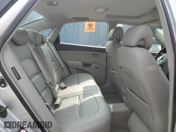 2006 Hyundai Azera SE with VIN KMHFC46FX6A087229, listed as a Copart auction lot 58816365 with Not provided miles and Non repairable. Bid and sale history available at DreamBid. Image 10.