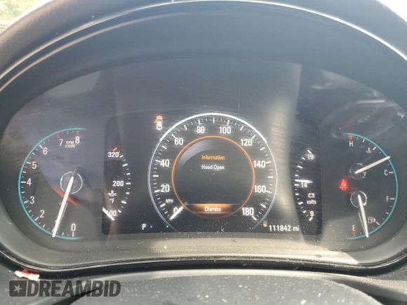 2016 Buick Regal GS with VIN 2G4GV5GX3G9157582, listed as a Copart auction lot 68622714 with 111,842 mi miles and Salvage Title. Bid and sale history available at DreamBid. Image 9.