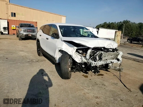 2018 GMC Terrain SLE with VIN 3GKALMEV0JL152098, listed as a Copart auction lot 48228425 with Not Provided miles and Salvage Title. Bid and sale history available at carsss.com. Image 11.