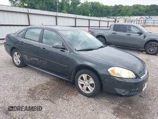 2012 Chevrolet Impala LS Fleet with VIN 2G1WF5E32C1282426, listed as a IAAI auction lot 42351774 with 142,453 mi miles and . Bid and sale history available at DreamBid. Image 1.