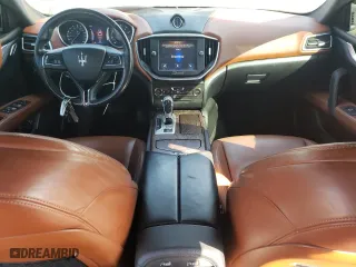 2014 Maserati Ghibli S Q4 with VIN ZAM57RTA7E1085782, listed as a Copart auction lot 75537634 with 111,616 mi miles and Salvage Title. Bid and sale history available at carsss.com. Image 8.