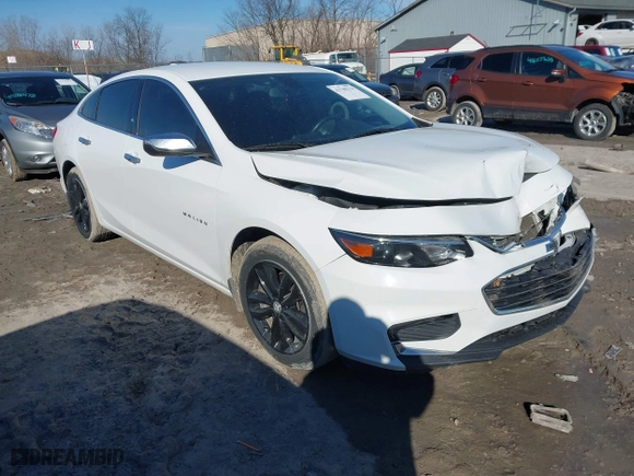 2017 Chevrolet Malibu LT with VIN 1G1ZE5ST4HF179951, listed as a IAAI auction lot 41708314 with 162,546 mi miles. Bid and sale history available at carsss.com. Image 1.