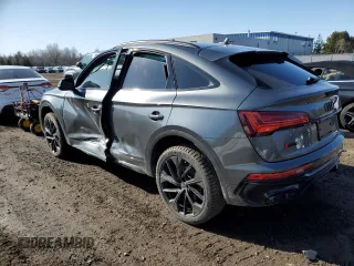 2024 Audi SQ5 Sportback Prestige z VIN WA134AFY5R2088978, wystawiony jako Copart lot #47788185 z przebiegiem Nie podano mil oraz Tytuł czysty. Historia ofert i sprzedaży dostępna na DreamBid. Obrazek 2.