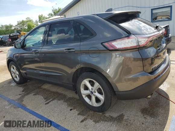 2016 Ford Edge SE with VIN 2FMPK3G91GBB37385, listed as a Copart auction lot 62074095 with 63,124 mi miles and Salvage title. Bid and sale history available at DreamBid. Image 2.