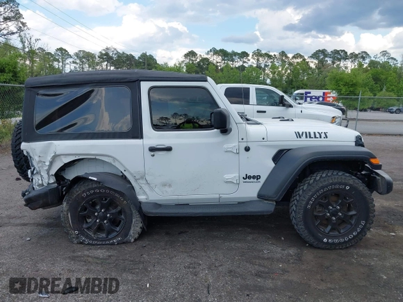 2022 Jeep Wrangler Sport S z VIN 1C4GJXAN9NW124190, wystawiony jako IAAI lot #42027247 z przebiegiem 8 376 mil mil oraz . Historia ofert i sprzedaży dostępna na DreamBid. Obrazek 13.