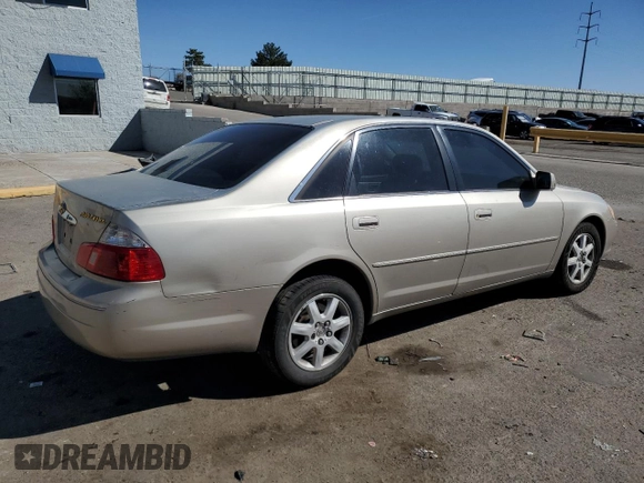 2004 Toyota Avalon XL with VIN 4T1BF28B24U386830, listed as a Copart auction lot 50101235 with 201,295 mi miles and Salvage Title. Bid and sale history available at carsss.com. Image 3.