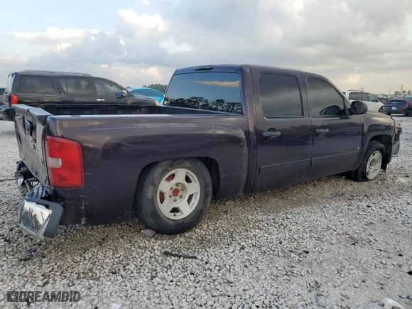 2008 Chevrolet Silverado 1500 LTZ with VIN 2GCEC13J281265476, listed as a Copart auction lot 44122675 with 302,715 mi miles and Salvage Title. Bid and sale history available at carsss.com. Image 3.