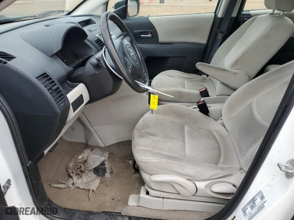 2010 Mazda Mazda5 Sport with VIN JM1CR2W30A0385156, listed as a Copart auction lot 43717875 with 156,602 mi miles and Salvage Title. Bid and sale history available at carsss.com. Image 7.