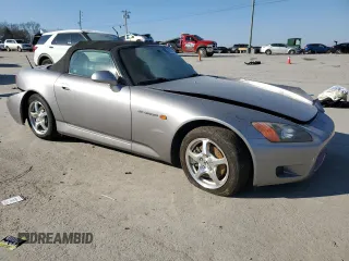 2001 Honda S2000 z VIN JHMAP11441T000038, wystawiony jako Copart lot #88080065 z przebiegiem Nie podano mil oraz Szkoda całkowita • Salvage title. Historia ofert i sprzedaży dostępna na DreamBid. Obrazek 4.