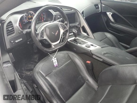 2017 Chevrolet Corvette Grand Sport 2LT with VIN 1G1YY2D77H5119864, listed as a Copart auction lot 43371005 with 68,594 mi miles and Clean Title. Bid and sale history available at carsss.com. Image 8.
