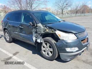 2011 Chevrolet Traverse 1LT with VIN 1GNKVGED3BJ237178, listed as a IAAI auction lot 41989376 with 168,113 mi miles and . Bid and sale history available at DreamBid. Image 1.