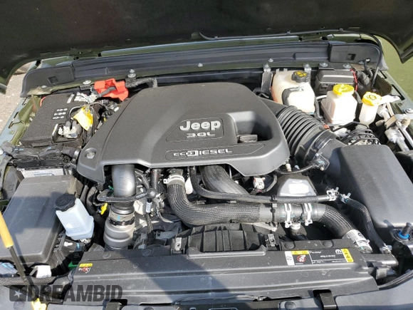 2022 Jeep Gladiator Willys with VIN 1C6JJTAMXNL135925, listed as a Copart auction lot 71642054 with 17,964 mi miles and Salvage title. Bid and sale history available at DreamBid. Image 11.