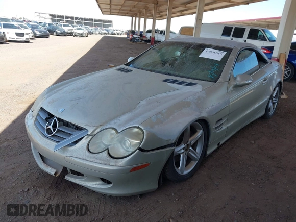 2003 Mercedes-Benz SL 500 with VIN WDBSK75F53F008054, listed as a IAAI auction lot 42506066 with Not provided miles and . Bid and sale history available at DreamBid. Image 17.