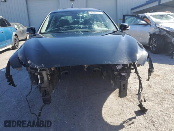 2022 Infiniti Q50 Luxe with VIN JN1EV7BPXNM310721, listed as a Copart auction lot 49985115 with Not Provided miles and Non Repairable. Bid and sale history available at DreamBid. Image 5.
