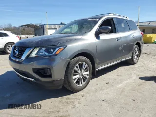 2018 Nissan Pathfinder S with VIN 5N1DR2MN0JC652704, listed as a Copart auction lot 47430255 with 169,306 mi miles and Clean Title. Bid and sale history available at carsss.com. Image 1.