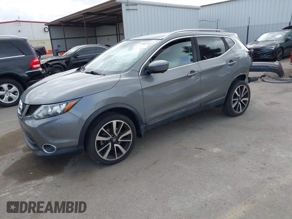 2017 Nissan Rogue S with VIN JN1BJ1CP2HW017091, listed as a IAAI auction lot 41906749 with 74,591 mi miles and . Bid and sale history available at DreamBid. Image 18.