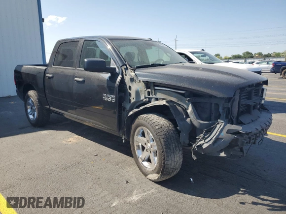 2017 Ram 1500 Express with VIN 3C6RR7KTXHG660865, listed as a Copart auction lot 59386115 with 148,376 mi miles and Salvage title. Bid and sale history available at DreamBid. Image 4.