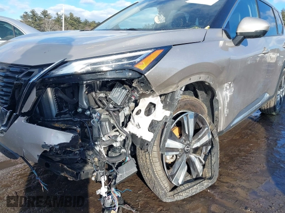 2022 Nissan Rogue Platinum with VIN JN8BT3DD6NW275718, listed as a IAAI auction lot 41675565 with 37,648 mi miles and . Bid and sale history available at DreamBid. Image 6.