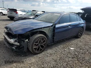 2021 BMW 5 Series 530i z VIN WBA53BH07MWX08789, wystawiony jako Copart lot #44313235 z przebiegiem 89 843 mil mil oraz Szkoda całkowita • Salvage title. Historia ofert i sprzedaży dostępna na DreamBid. Obrazek 1.