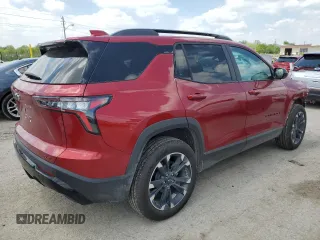 2025 Chevrolet Equinox AWD RS with VIN 3GNAXTEG5SL227155, listed as a Copart auction lot 55302955 with 1,007 mi miles and Salvage title. Bid and sale history available at DreamBid. Image 3.